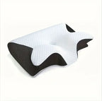 Neck Pain Relief Memory Foam Neck Pillow Ergonomic Orthopedic Cervical Support Breathable for Side Back Stomach Sleepers Bed